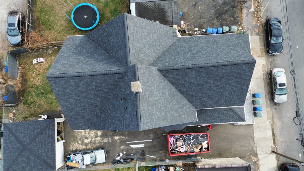 JML residential roofing project in Greenwich, Connecticut